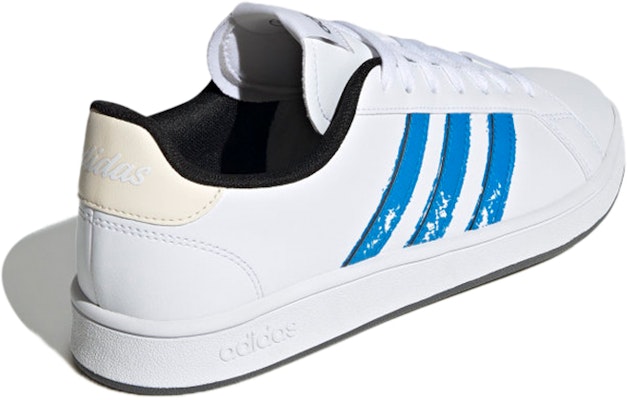 아디다스 그랜드 코트 "베이스 비욘드 - 화이트 블루 러쉬" GZ0987 Shop 아디다스 그랜드 코트 "베이스 비욘드 - 화이트 블루 러쉬" GZ0987