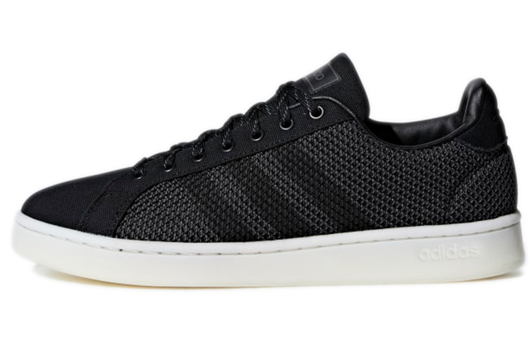 Buy adidas neo Grand Court 舒適耐磨 低筒休閒板鞋 炭黑色