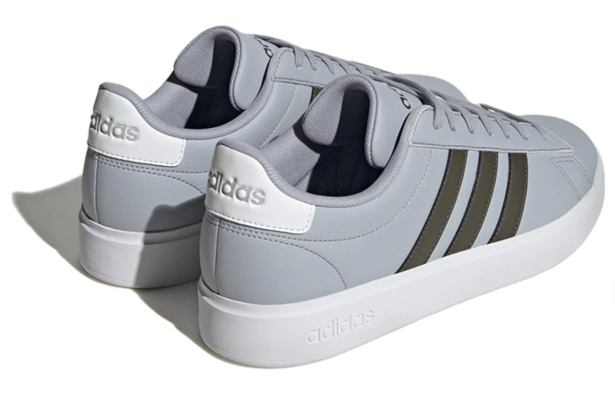 adidas Grand Court 'Halo Silver Shadow Olive'