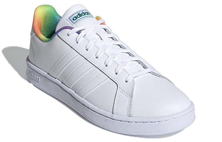 Lookbook アディダス グランドコート レインボー (Adidas Grand Court Rainbow) H01055