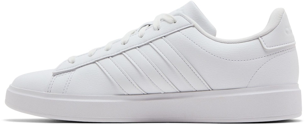 adidas Grand Court 'Putih Sepenuhnya' GW9197 Lookbook adidas Grand Court 'Putih Sepenuhnya' GW9197