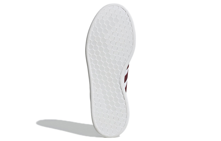 adidas Grand Court 'White Burgundy' 圖 6