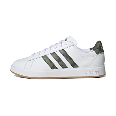 adidas Grand Court 'White Camo Gum'