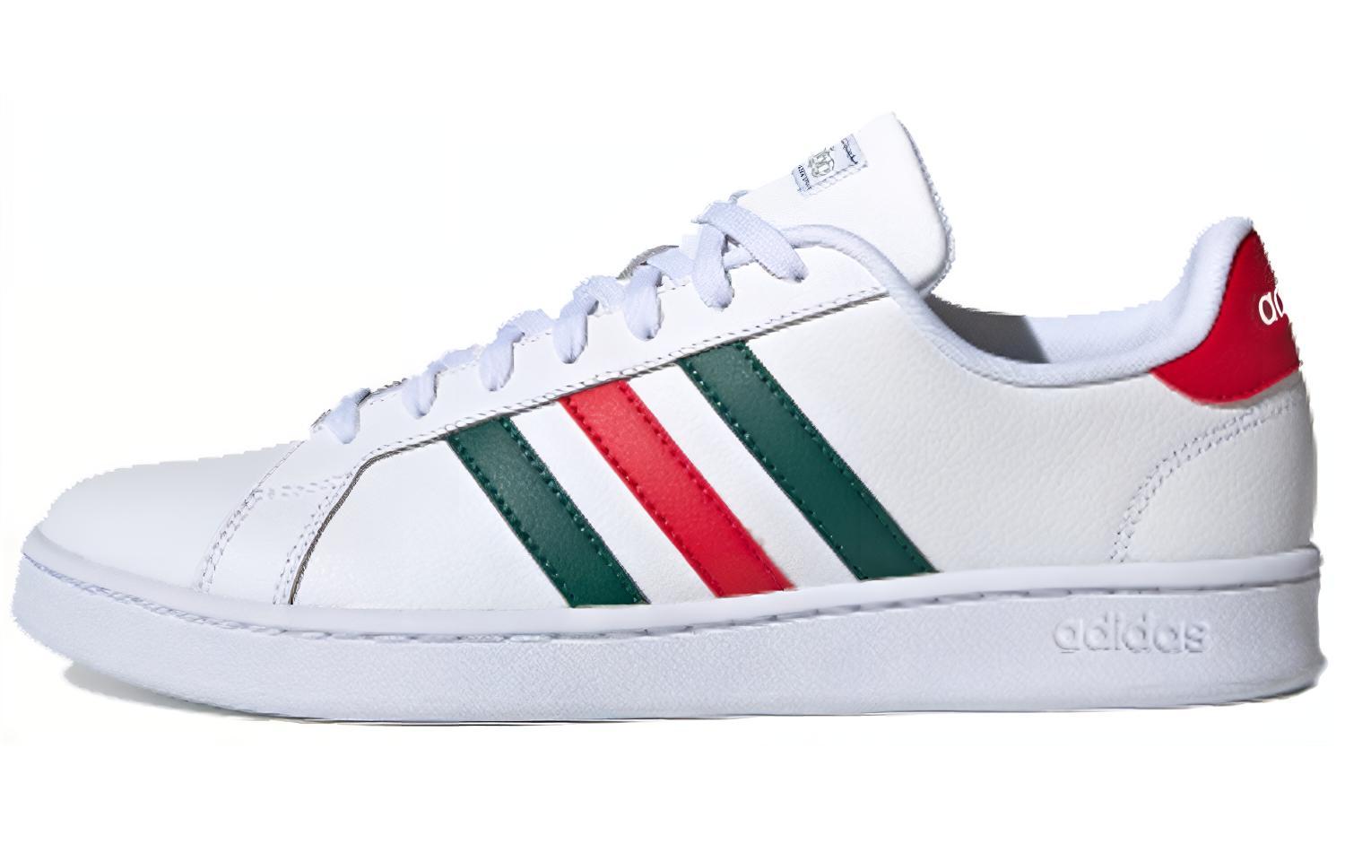Buy adidas Grand Court 'Putih Hijau Merah' FW5906