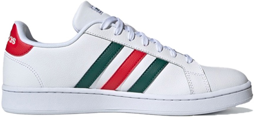 adidas Grand Court 'Putih Hijau Merah' FW5906 Order adidas Grand Court 'Putih Hijau Merah' FW5906
