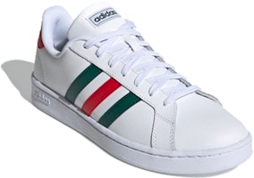 阿迪达斯Grand Court‘白色绿色红色’ FW5906 Lookbook 阿迪达斯Grand Court‘白色绿色红色’ FW5906