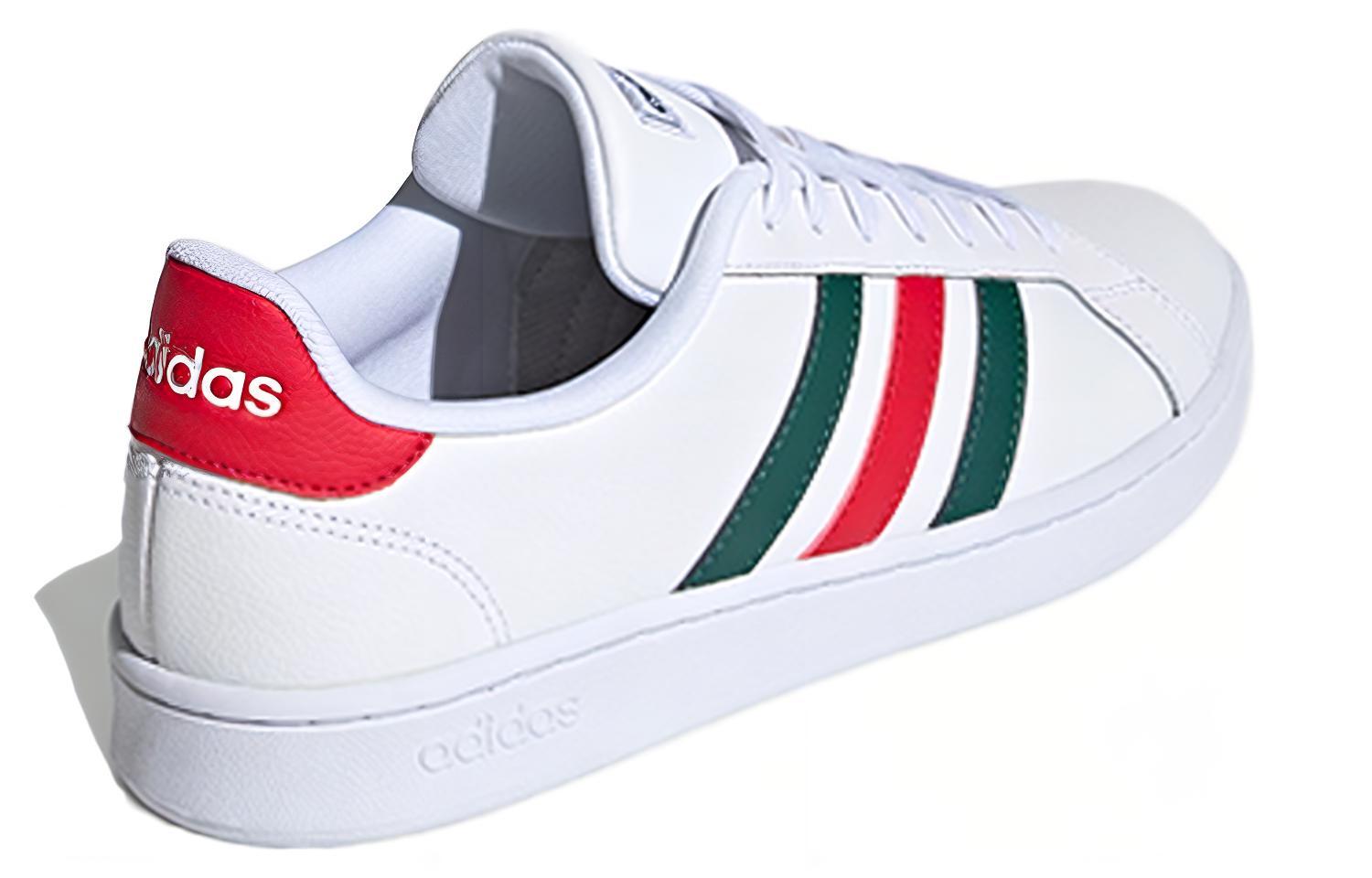 Shop adidas Grand Court 'Putih Hijau Merah' FW5906