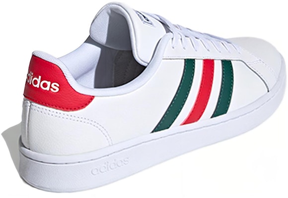 adidas Grand Court 'Putih Hijau Merah' FW5906 Shop adidas Grand Court 'Putih Hijau Merah' FW5906