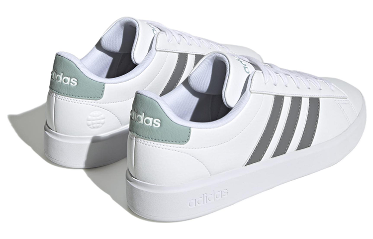 Shop adidas Grand Court 'Putih Abu Mint' HQ1706