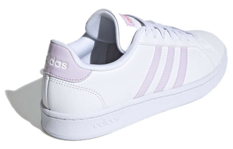 adidas Grand Court 'White Purple' 圖 3
