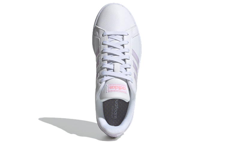 adidas Grand Court 'White Purple' 圖 4