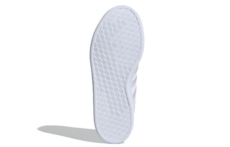 adidas Grand Court 'White Purple' 圖 5