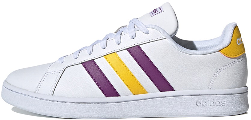 adidas Grand Court 'Putih Ungu Kuning' FW5907 Buy adidas Grand Court 'Putih Ungu Kuning' FW5907