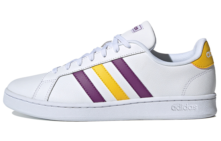 Buy adidas Grand Court 'Putih Ungu Kuning' FW5907