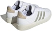 Shop adidas neo GRAND COURT Cloudfoam 防滑耐磨 低筒 板鞋 男女同款 白灰