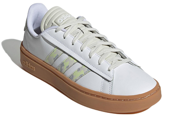 Lookbook adidas Grand Court Alpha ''Wit Almost Lime Camo'' GZ3781