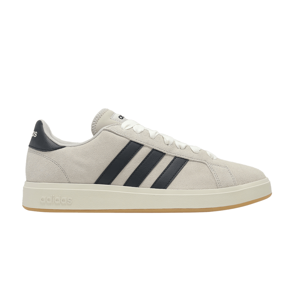 adidas Grand Court Base 00s 'Beige Black' JR5544