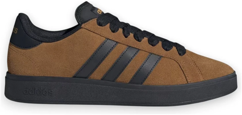 adidas Grand Court Base 00S 'Bronze Strata Core Black' KK1404 Details for adidas Grand Court Base 00S 'Bronze Strata Core Black' KK1404