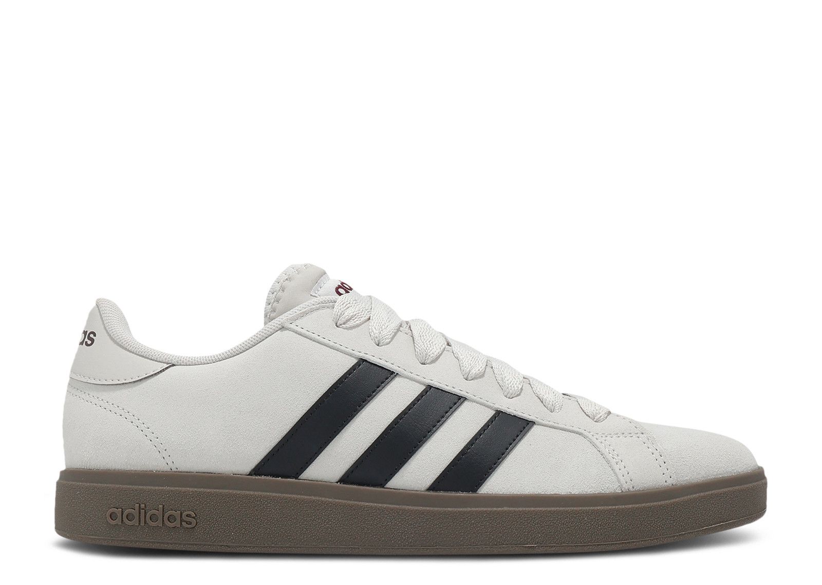 adidas Grand Court Base 00s 'Grey Black' JR7111