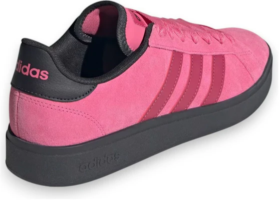 adidas Grand Court Base 00S 'Pink Fusion Wild Pink Carbon' KK1406 Shop adidas Grand Court Base 00S 'Pink Fusion Wild Pink Carbon' KK1406