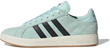 adidas Grand Court Base 00s Green Black White Low-Top Sneakers Trendy Style JR7077 adidas Grand Court Base 00s Green Black White Low-Top Sneakers Trendy Style JR7077