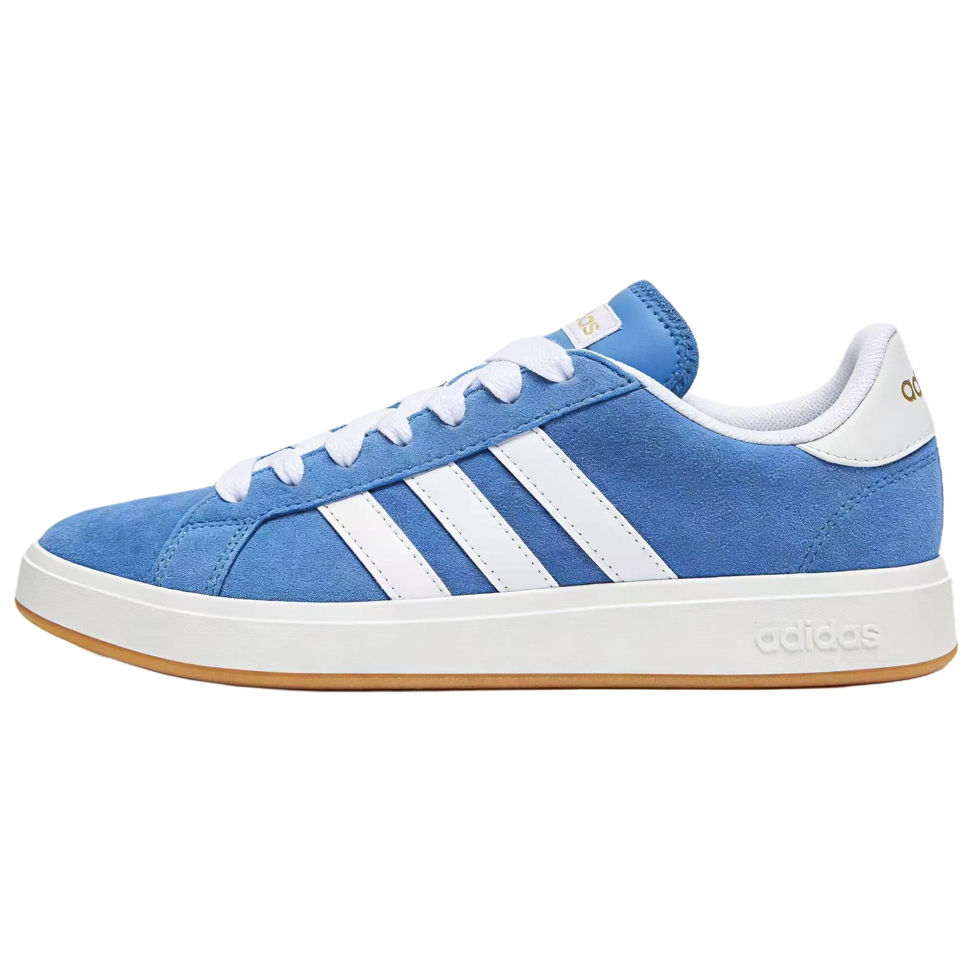 adidas Grand Court Base 00s Low-Top Sneakers Blue Casual Comfort Shoes KH6989