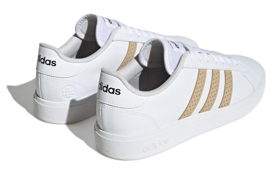 Lookbook adidas Grand Court Base 2.0 輕運動 低筒 板鞋 男款 白色