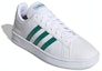 Lookbook adidas Grand Court Base 'Putih Hijau Aktif' EE7905