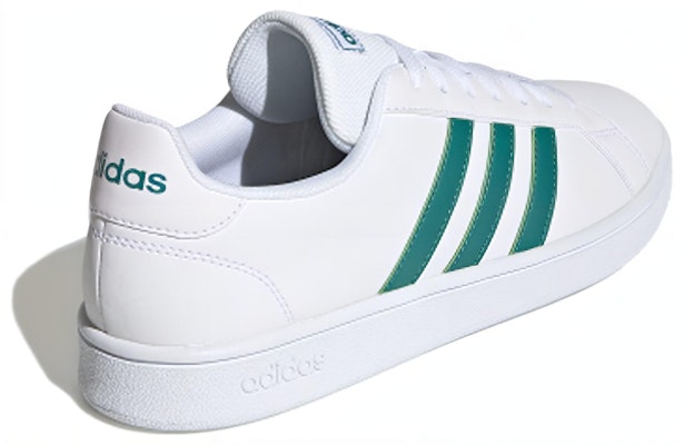 adidas Grand Court Base 'White Active Green' EE7905 Shop adidas Grand Court Base 'White Active Green' EE7905