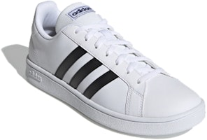 adidas Grand Court Base 'Putih Hitam' EE7904 Lookbook adidas Grand Court Base 'Putih Hitam' EE7904