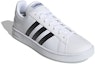Lookbook adidas Grand Court Base 'Putih Hitam' EE7904