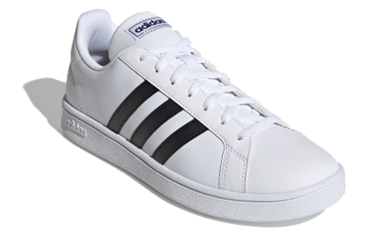 Shop adidas neo GRAND COURT Base 復古休閒 防滑耐磨 低筒 布鞋 男女款 白黑