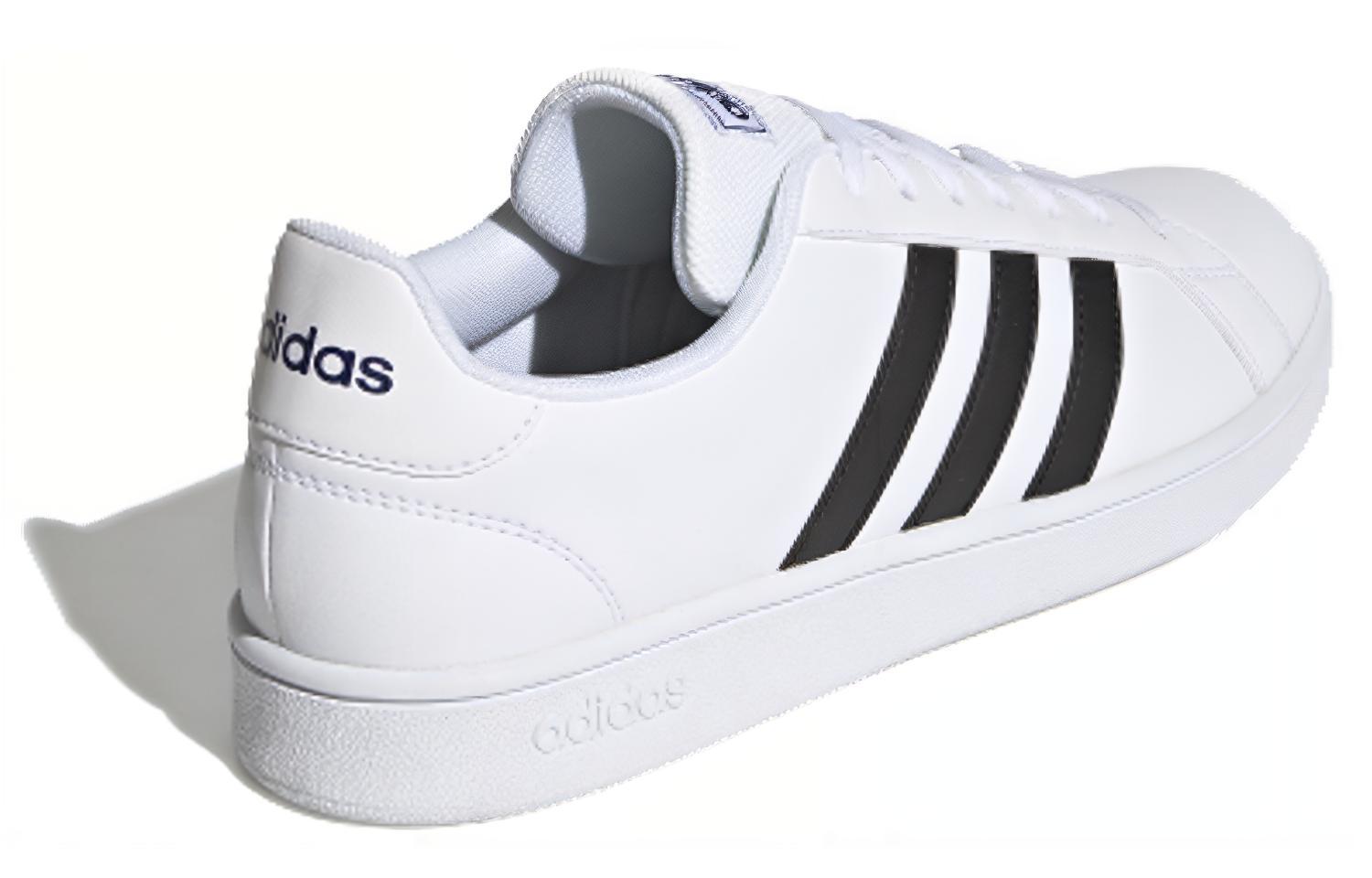 Purchase adidas neo GRAND COURT Base 復古休閒 防滑耐磨 低筒 布鞋 男女款 白黑
