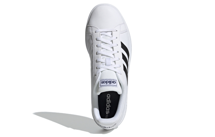 Details for adidas neo GRAND COURT Base 復古休閒 防滑耐磨 低筒 布鞋 男女款 白黑