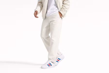 Order adidas Grand Court Base「白色 藍色 活力紅」EE7901