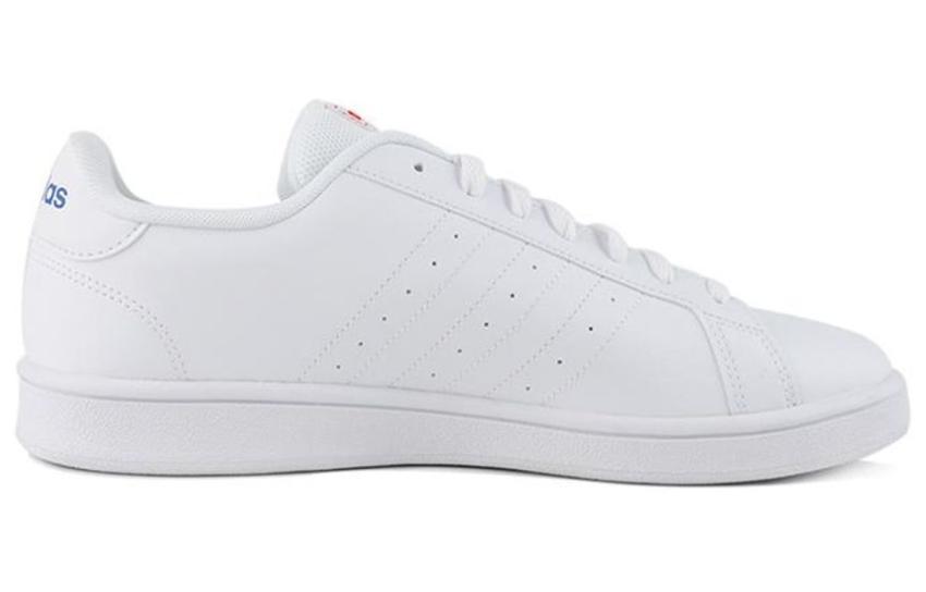 Lookbook adidas Grand Court Base「白色 藍色 活力紅」EE7901