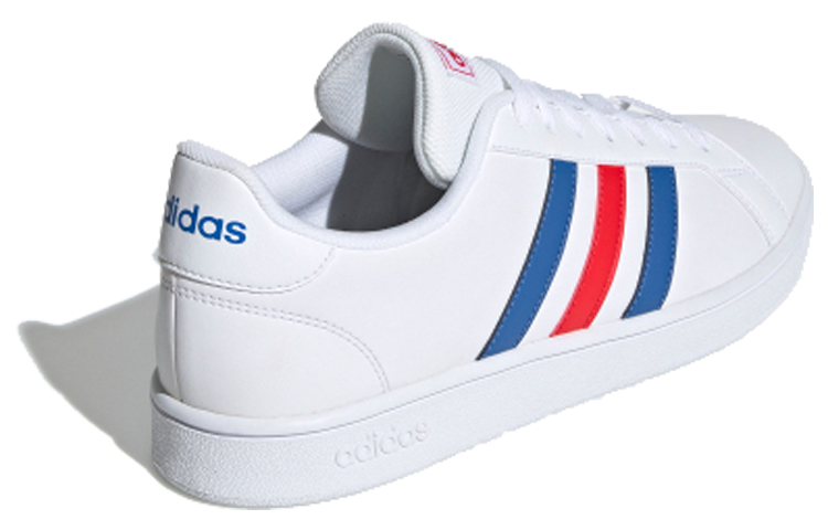 Purchase adidas Grand Court Base「白色 藍色 活力紅」EE7901