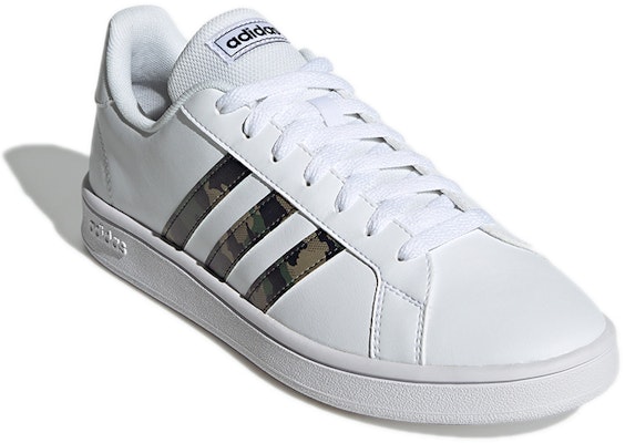 adidas Grand Court Base 'Putih Karbon' GY3698 Lookbook adidas Grand Court Base 'Putih Karbon' GY3698
