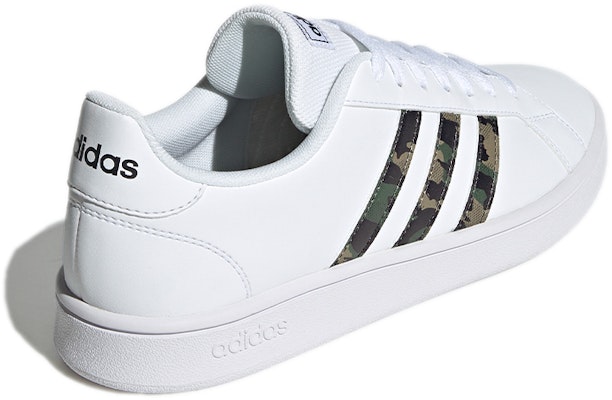 adidas Grand Court Base 'Putih Karbon' GY3698 Shop adidas Grand Court Base 'Putih Karbon' GY3698