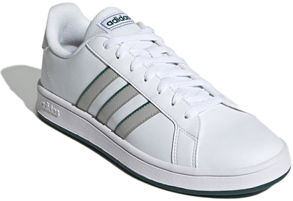 adidas Grand Court Base 'White Grey' H02050 Lookbook adidas Grand Court Base 'White Grey' H02050