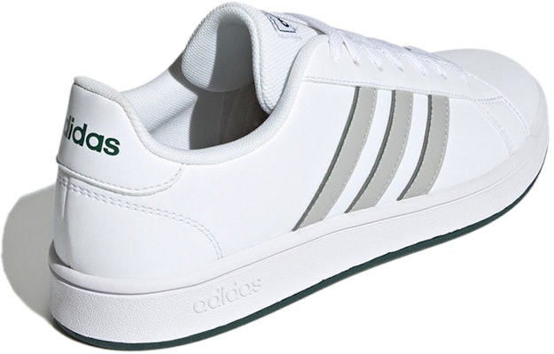 adidas Grand Court Base 'White Grey' H02050 Shop adidas Grand Court Base 'White Grey' H02050