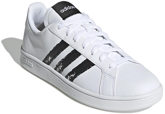 adidas Grand Court Beyond 'Putih Hitam' GX5757 Lookbook adidas Grand Court Beyond 'Putih Hitam' GX5757