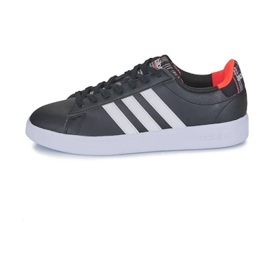 adidas Grand Court Cloudfoam 'Black Plaid'