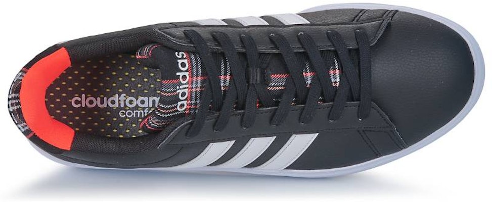 adidas Grand Court Cloudfoam 'Cuadro Negro' HQ1721 Shop adidas Grand Court Cloudfoam 'Cuadro Negro' HQ1721