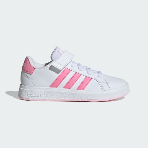 Buy Adidas Grand Court 彈性鞋帶與魔鬼氈運動鞋 ID0738