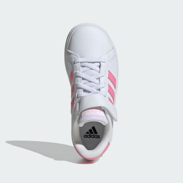 Order Adidas Grand Court 彈性鞋帶與魔鬼氈運動鞋 ID0738