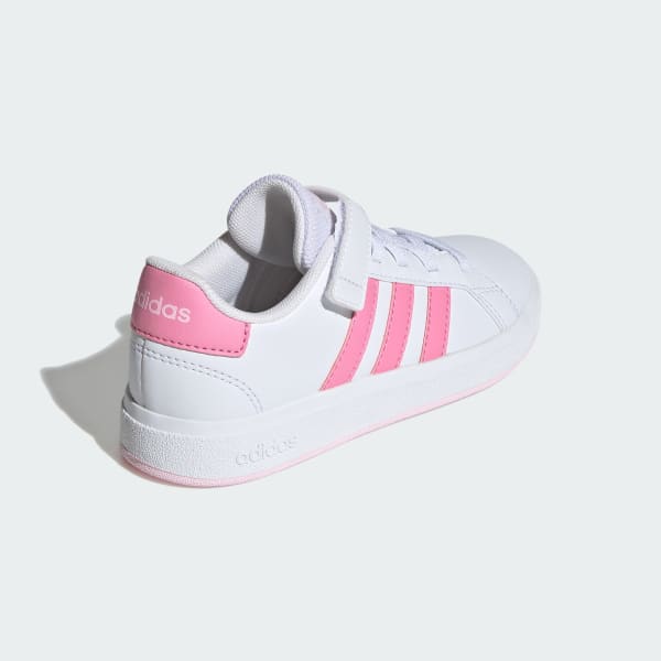 Purchase Adidas Grand Court 彈性鞋帶與魔鬼氈運動鞋 ID0738