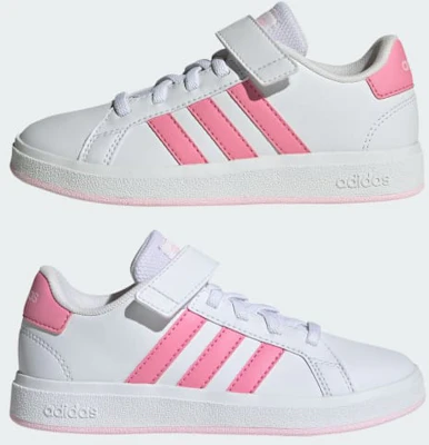 Adidas Grand Court 彈性鞋帶與魔鬼氈運動鞋 ID0738 Sizing Adidas Grand Court 彈性鞋帶與魔鬼氈運動鞋 ID0738