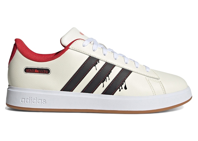adidas Grand Court Home Alone White Black JQ6019
