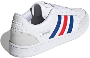 アディダス グランドコート SE 白/青/赤 H02029 Shop アディダス グランドコート SE 白/青/赤 H02029